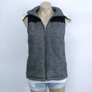 Natural Reflections Hooded Zip Up Vest